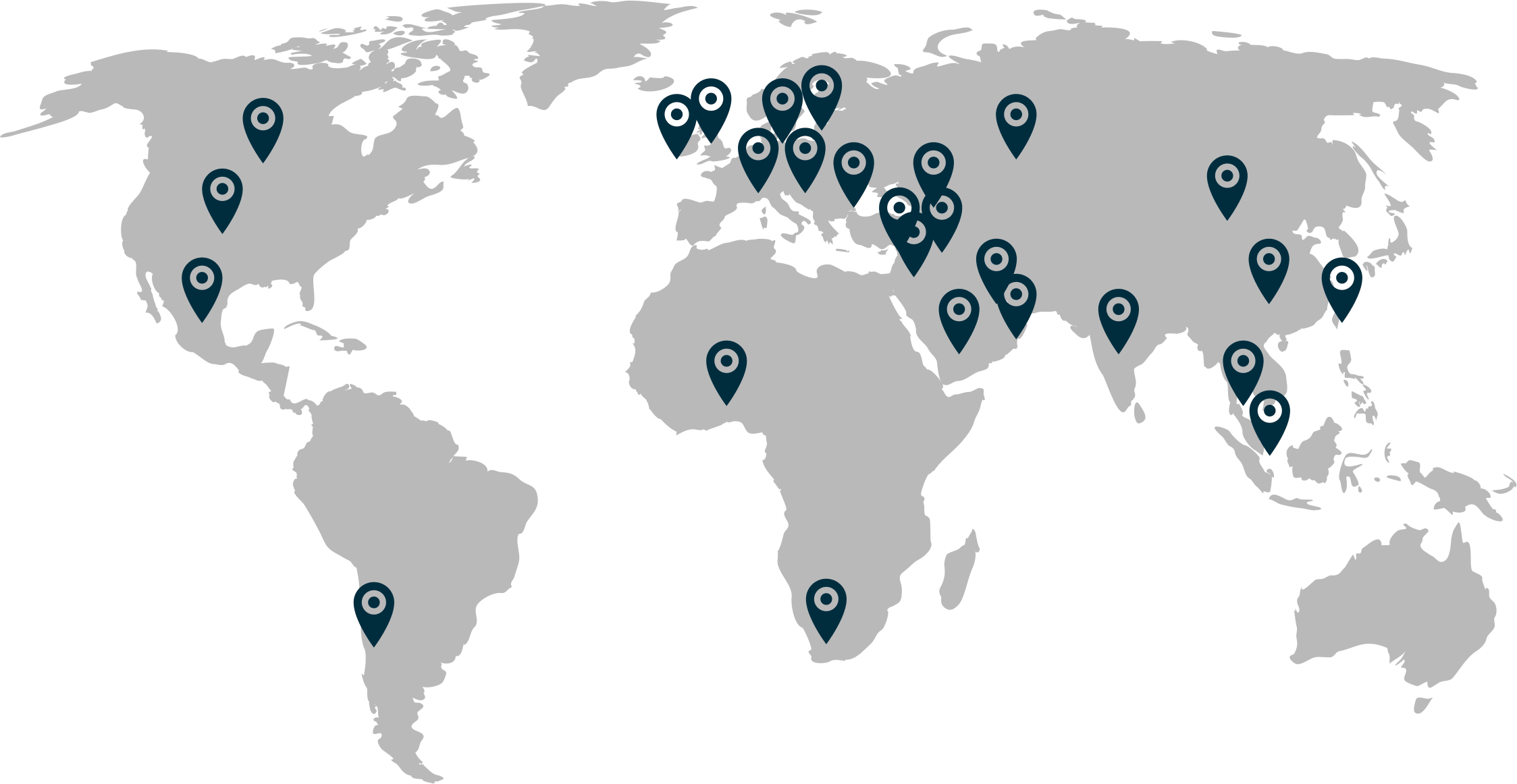 Global Growth Hub across the globe